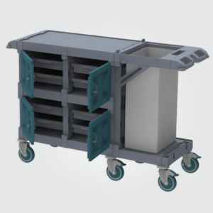 Floor Room Service Trolley