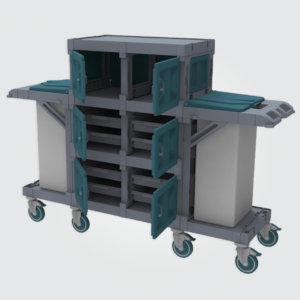 Floor Room Service Trolley